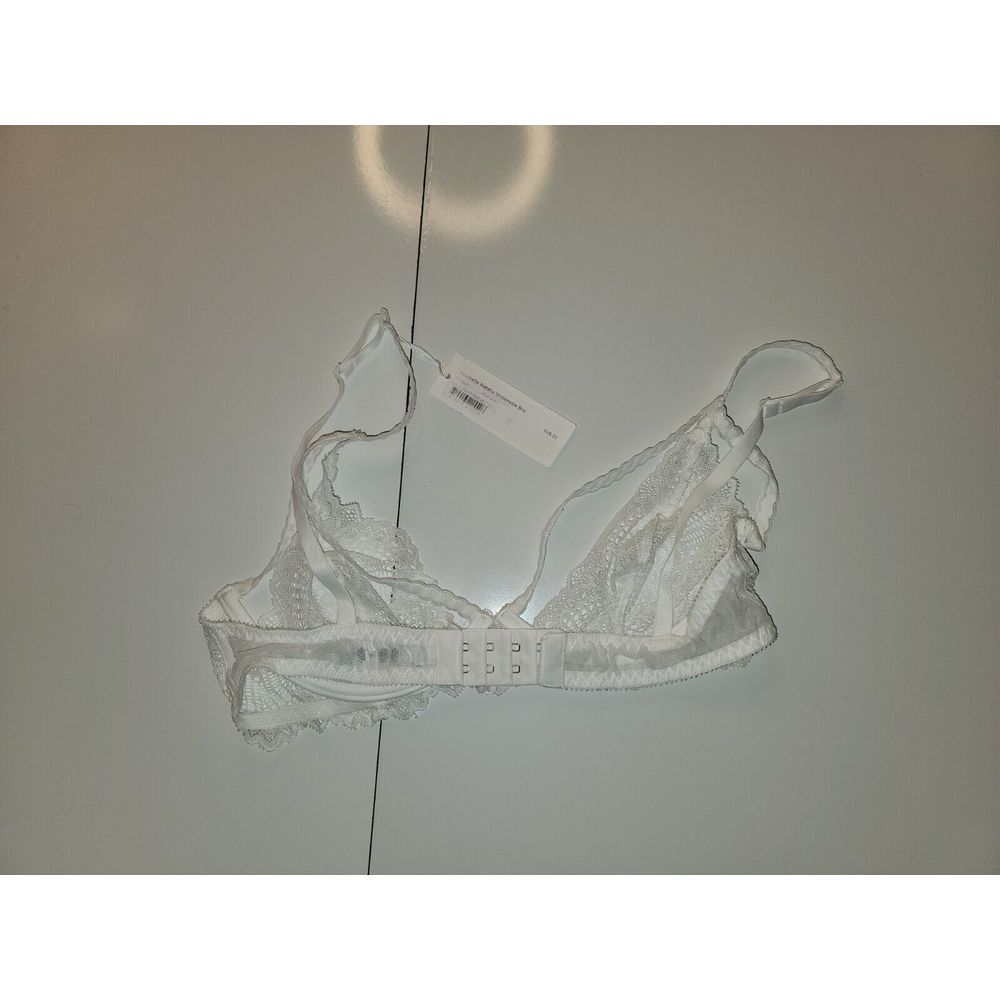 Journelle Alabaster Adjustable‎ Strap Natalia Underwire Large Floral Lace Bra M